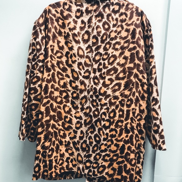 🎉HP!🎉| KATE SPADE | ANIMAL PRINT COAT - Picture 5 of 9